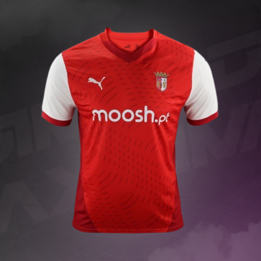 Maillot SC Braga 2024/2025 Domicile
