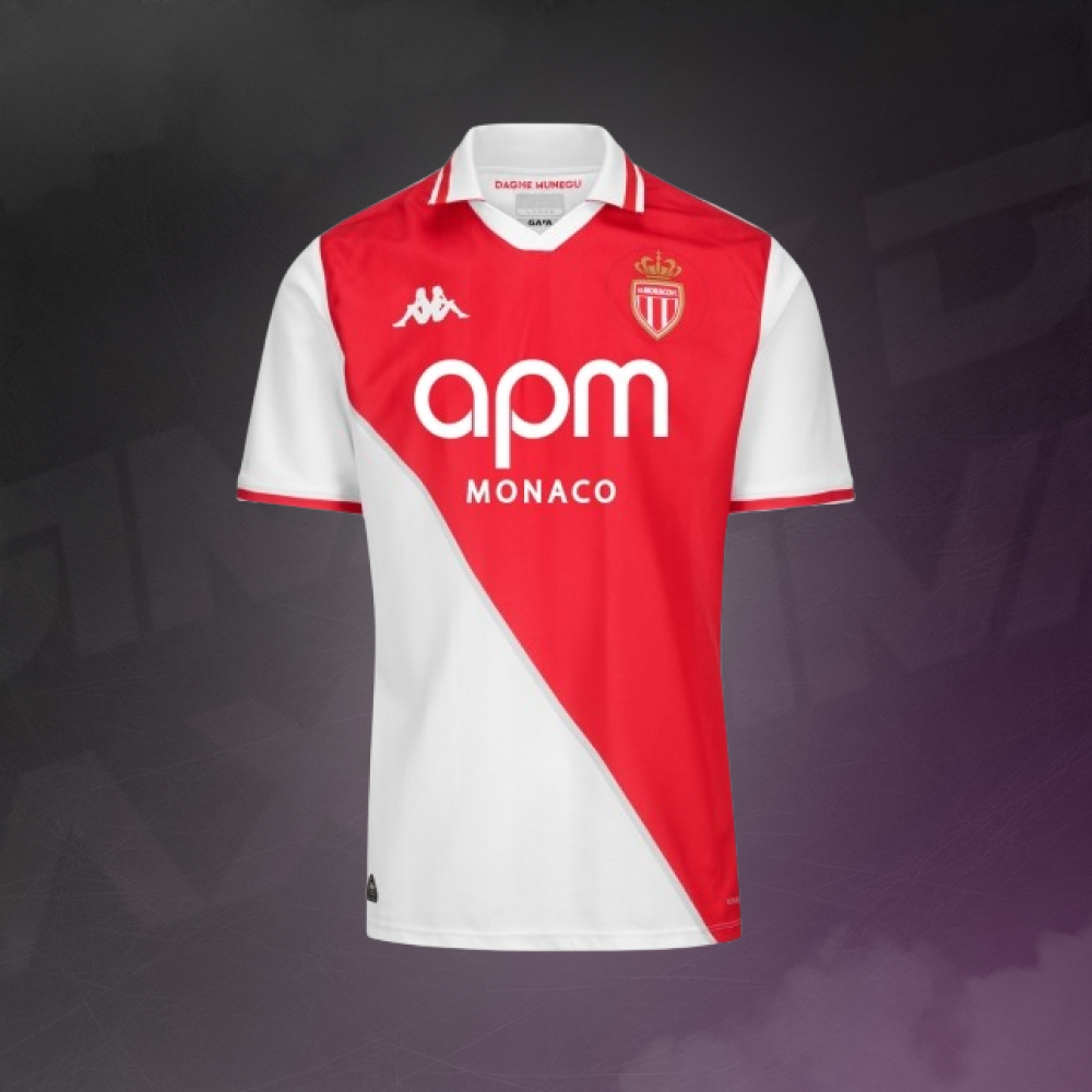 Maillot Domicile As Monaco 2024-2025