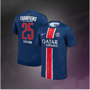Maillot Psg Domicile Champion D'Europe